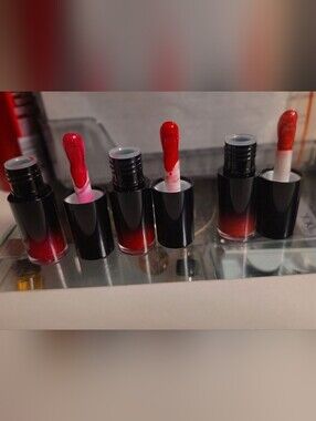 Red Lipstick Trio - Shimmery Red Shades